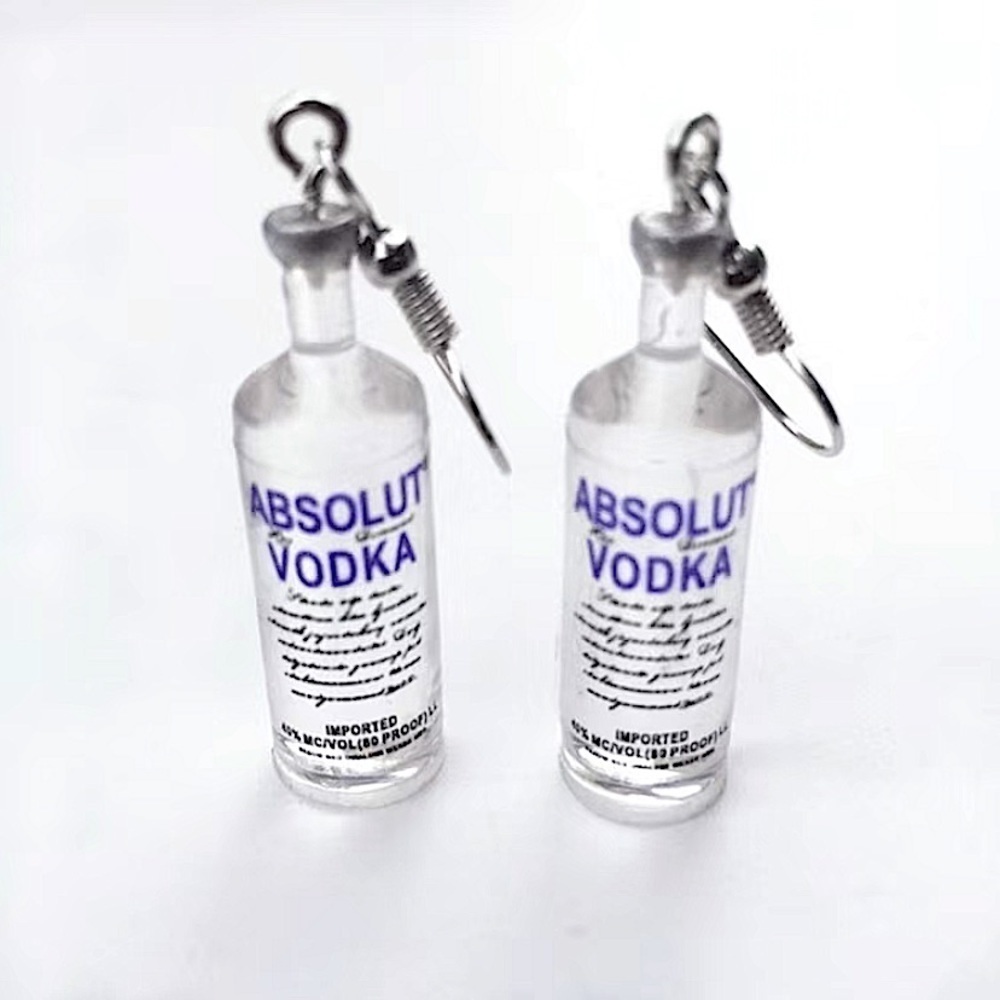 Absolut Vodka Earrings
